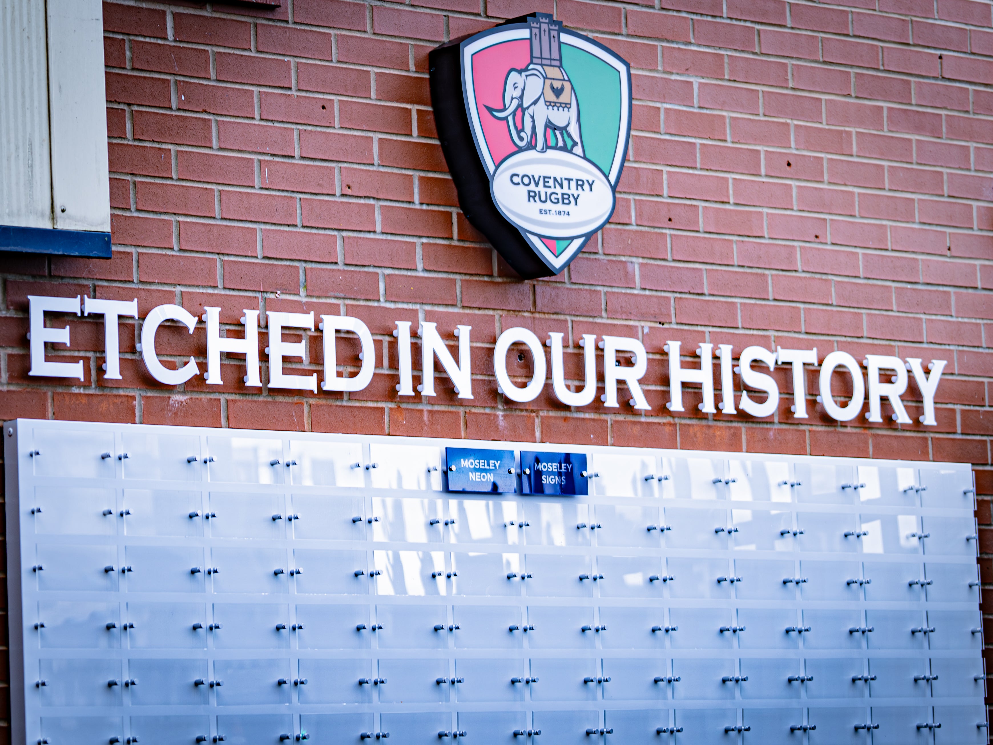 Etched In Our History Plaque